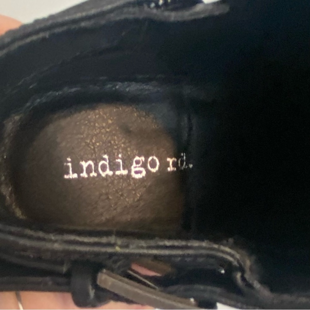 Indigo Black Ankle Booties - Picture 9 of 11